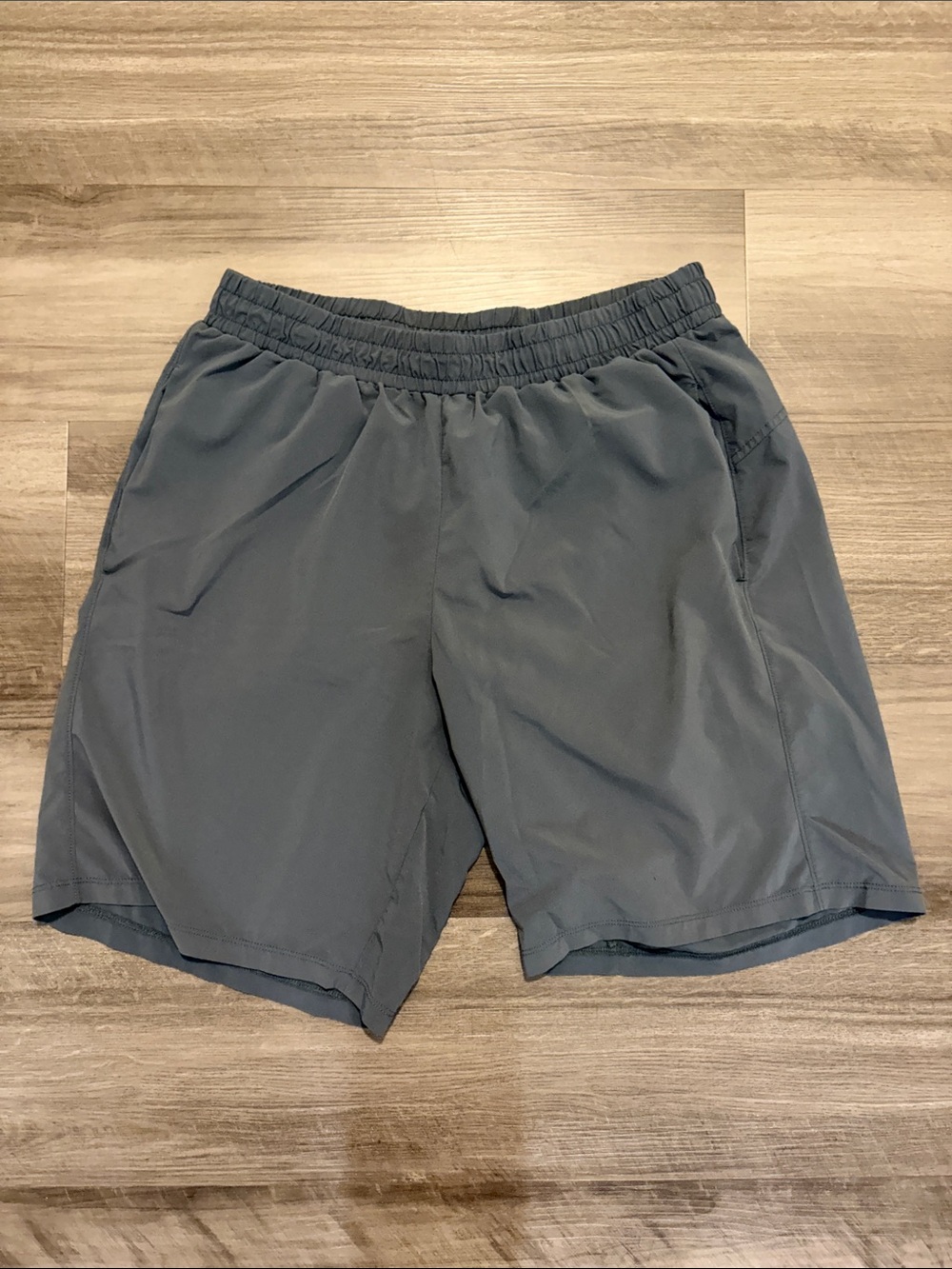 Zella Men's Charcoal Gray Athletic Shorts